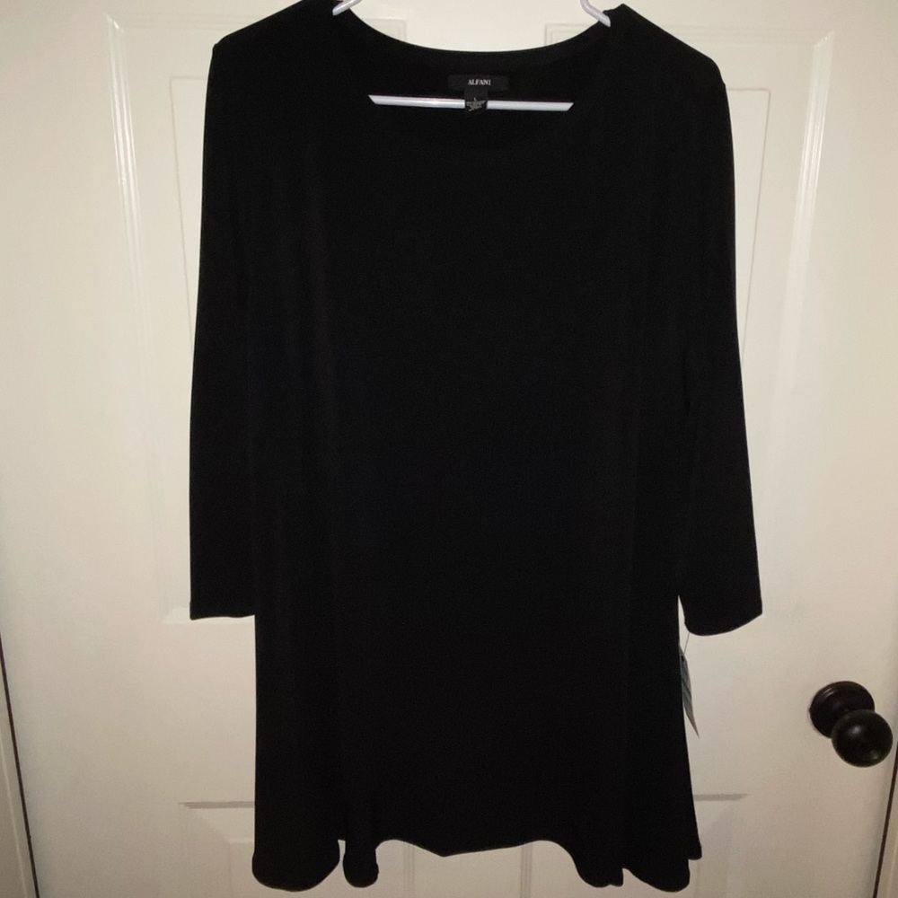 Black Tunic - alfani - brand new with tags